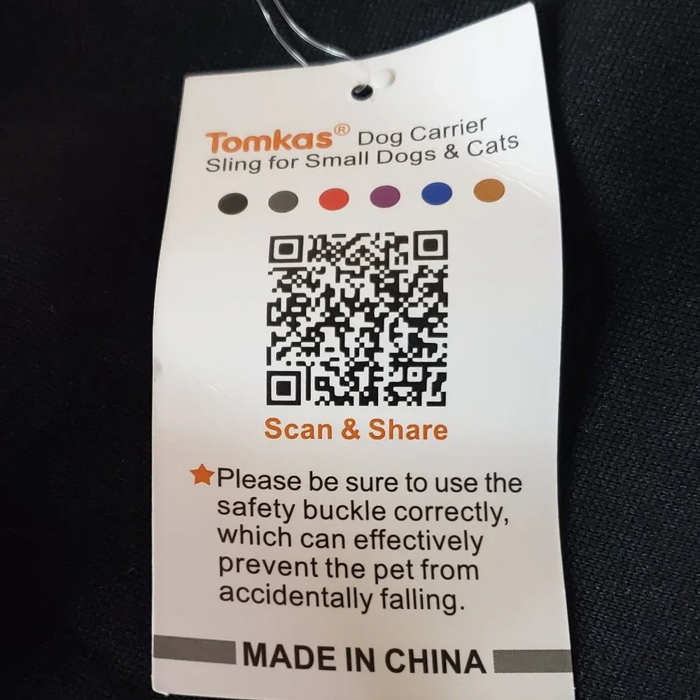 NWT Tomkas Small Dog Carrier